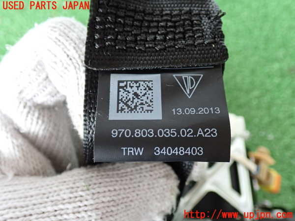 2UPJ-28917185]ポルシェ・パナメーラ S E-ハイブリッド(970CGEA)左2列目シートベルト 中古_m0002.jpg