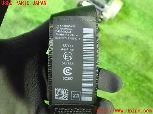 1UPJ-28947185]シトロエン・BERLINGO(ベルランゴ)(K9CYH01)左2列目シートベルト 中古_m0003.jpg