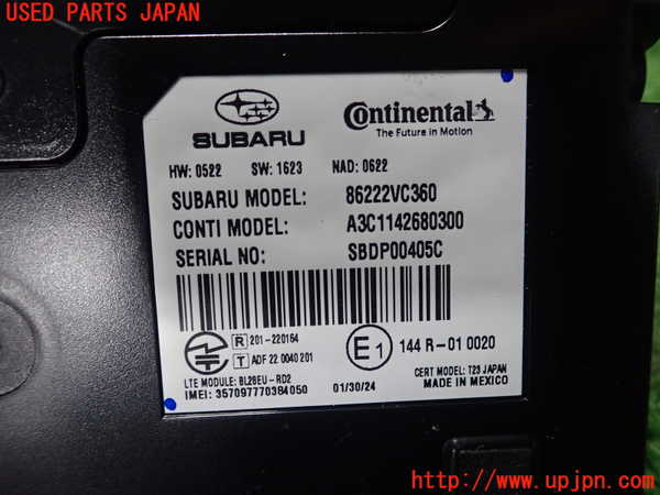 1UPJ-28966146]レヴォーグ(VN5)コンピューター1 (86222VC360) 中古_m0002.jpg