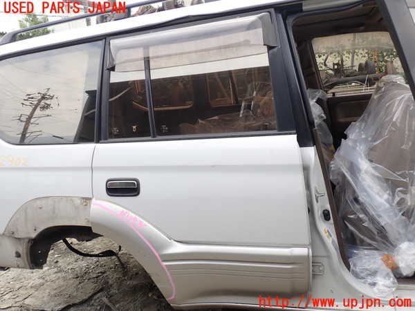 5UPJ-29021290]ランクルプラド(KDJ95W)右後ドア NSG M3E8 中古_m0001.jpg