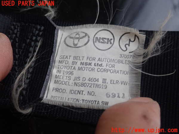 1UPJ-29067045]MR2 1996y IV型(SW20)運転席シートベルト 中古_m0002.jpg