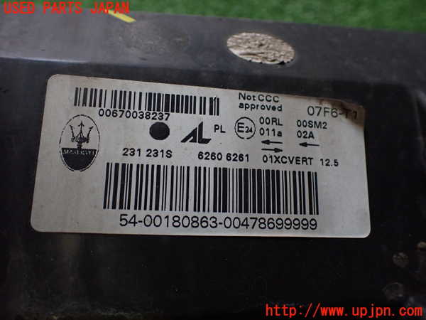 2UPJ-29181130]マセラティ・ギブリ(MG30C)右ヘッドライト HID 中古_m0003.jpg