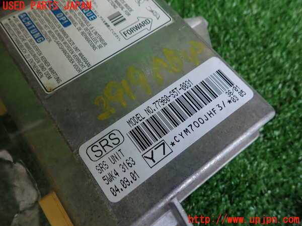 2UPJ-29196145]シビック タイプR(EP3)エアバッグコンピューター ジャンク展開済み 中古_m0003.jpg