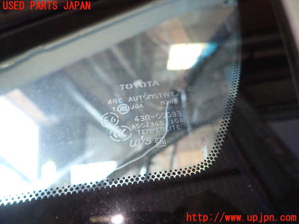 1UPJ-29251202]エスティマ(ACR55W)左フロント三角窓ガラス 中古 AGC M2H3 43R-00033_m0002.jpg