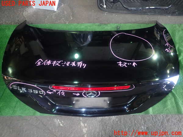 1UPJ-29291500]ベンツ SLK350(172457)トランク 中古_m0001.jpg