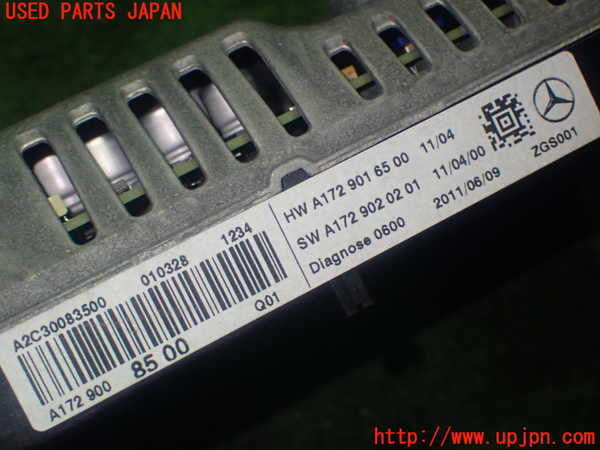 1UPJ-29296629]ベンツ SLK350(172457)モニター 中古_m0004.jpg