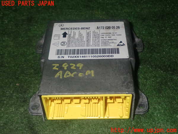 1UPJ-29296145]ベンツ SLK350(172457)エアバッグコンピューター 中古_m0001.jpg
