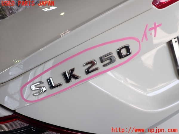 1UPJ-29301500]ベンツ SLK200 R172(172448)トランク 中古_m0003.jpg