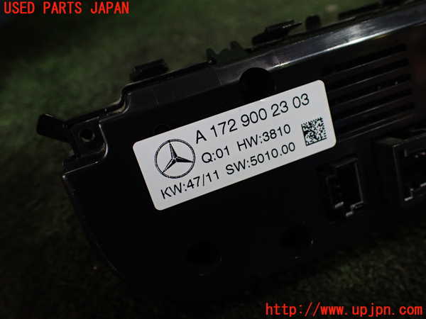 1UPJ-29306066]ベンツ SLK200 R172(172448)エアコンスイッチ1 中古_m0004.jpg