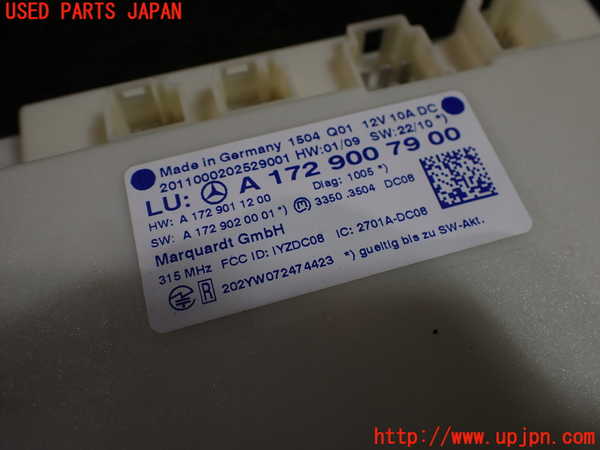1UPJ-29306148]ベンツ SLK200 R172(172448)コンピューター3 中古 A1729007900_m0003.jpg