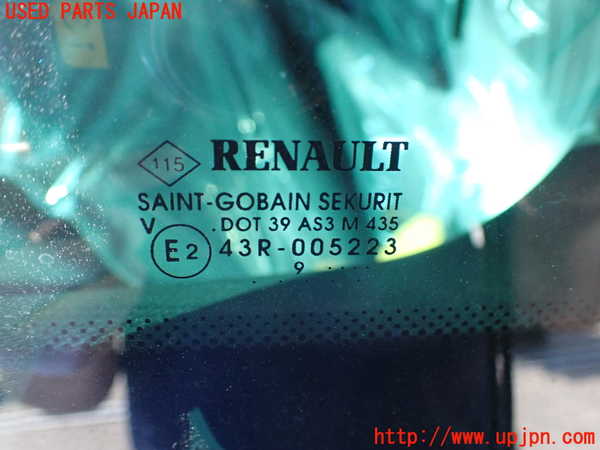 2UPJ-29351380]ルノー・ルーテシア(RF4C)右クォーターガラス (43R-005223 M435) 中古_m0002.jpg