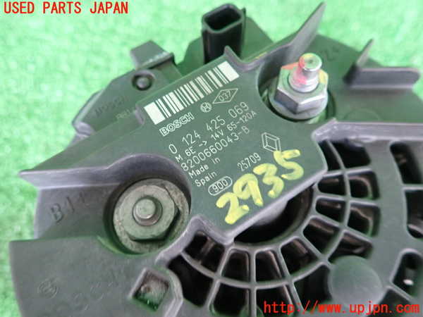 2UPJ-29356015]ルノー・ルーテシア(RF4C)オルタネーター(ダイナモ) 中古_m0003.jpg