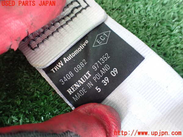2UPJ-29357155]ルノー・ルーテシア(RF4C)右2列目シートベルト 中古_m0002.jpg