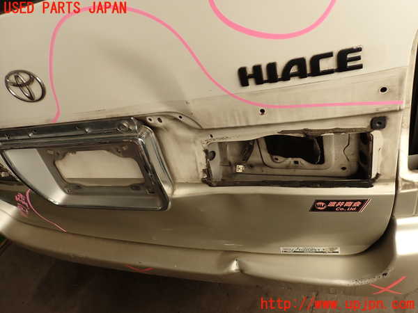 2UPJ-29441566]ハイエースワゴン100系(KZH106W)バックドア リアゲート ハッチ ジャンク品 (M283) 中古_m0002.jpg