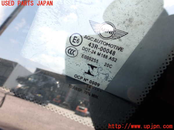 2UPJ-29501380]BMW ミニ(MINI)クーパーS(XS20)(F55)右クォーターガラス 中古(43R-00048 M188)_m0002.jpg