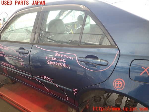 2UPJ-29531320]アルテッツァ(GXE10)左後ドア (43R-003021 M3Y8) 中古_m0001.jpg