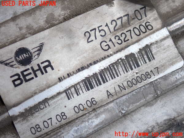 2UPJ-29542451]BMW ミニ(MINI)ジョンクーパーワークス(JCW)(MFJCW)インタークーラー1 中古 (R56)_m0004.jpg