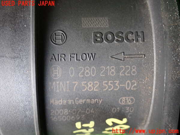 5UPJ-29546320]BMW ミニ(MINI)ジョンクーパーワークス(JCW)(MFJCW)エアフロメーター (エアマスセンサー) 中古 (R56)_m0004.jpg