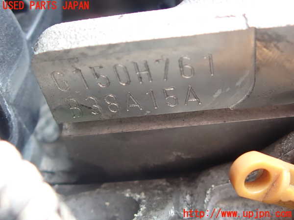 2UPJ-29552010]BMW ミニ(MINI)ワン(XU15M)エンジン B38A15A 中古_m0004.jpg