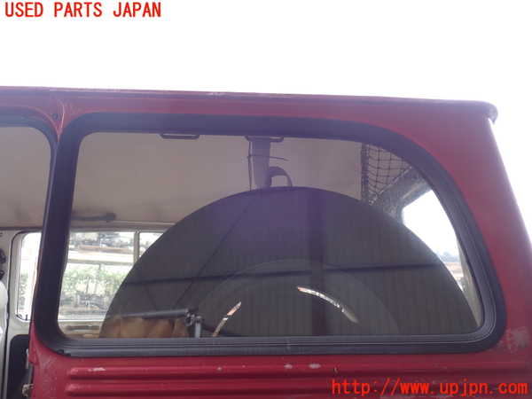 5UPJ-29561382]三菱ジープ(J37)左クォーターガラス M244 中古_m0001.jpg