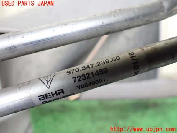 1UPJ-29572482]ポルシェ・パナメーラ 4(970CWA)オイルクーラー2 (パワステ用) 中古_m0004.jpg