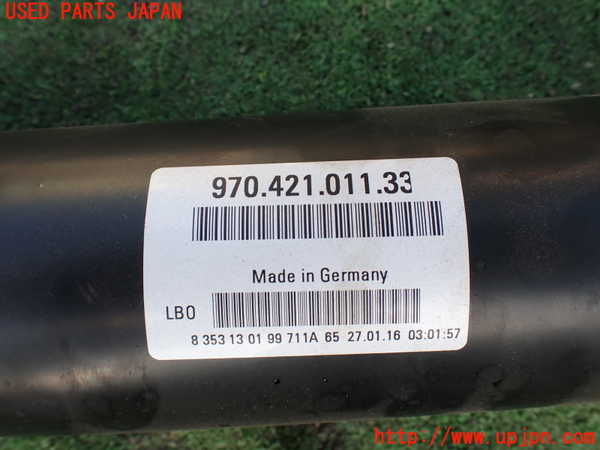 1UPJ-29573410]ポルシェ・パナメーラ 4(970CWA)リアプロペラシャフト 中古_m0002.jpg