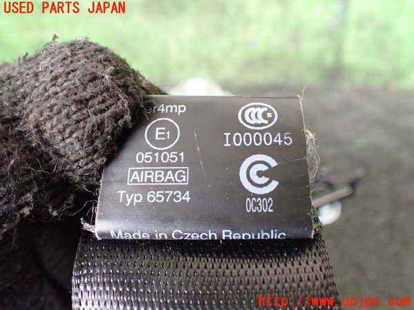 1UPJ-29577075]ポルシェ・パナメーラ 4(970CWA)助手席シートベルト 中古_m0003.jpg