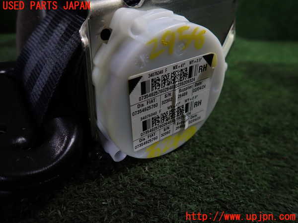 5UPJ-29587155]フィアット・500C(31212)右2列目シートベルト 中古_m0003.jpg