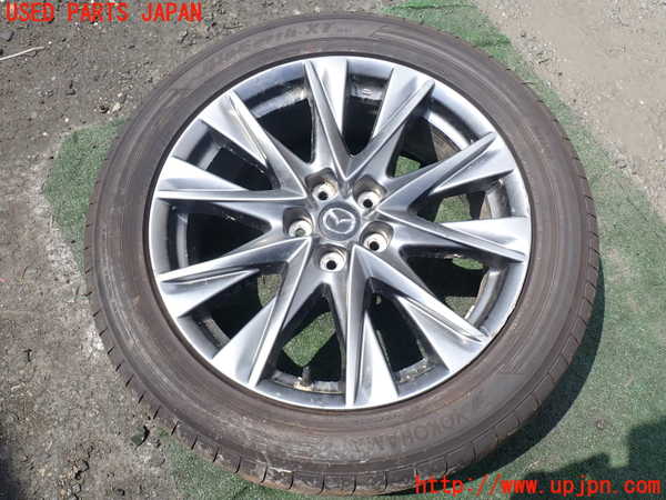 1UPJ-29599048]CX-8(KG2P)タイヤ　ホイール　1本③ 225/55R19 中古_m0001.jpg