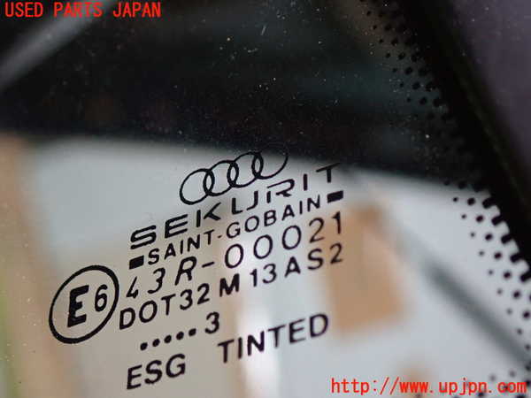 1UPJ-29601380]アウディ・TT クーペ(8NBHEF)右クォーターガラス SEKURIT M13 中古_m0002.jpg
