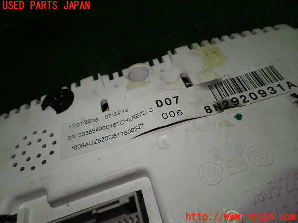 1UPJ-29606170]アウディ・TT クーペ(8NBHEF)スピードメーター 中古_m0002.jpg