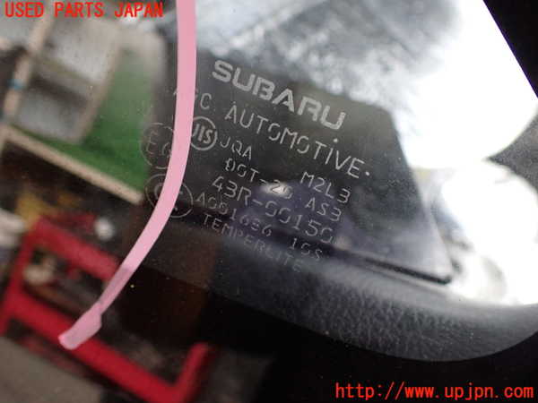 5UPJ-29641382]レヴォーグ(VM4)左クォーターガラス 中古 AGC M2L3 43R-00150_m0003.jpg