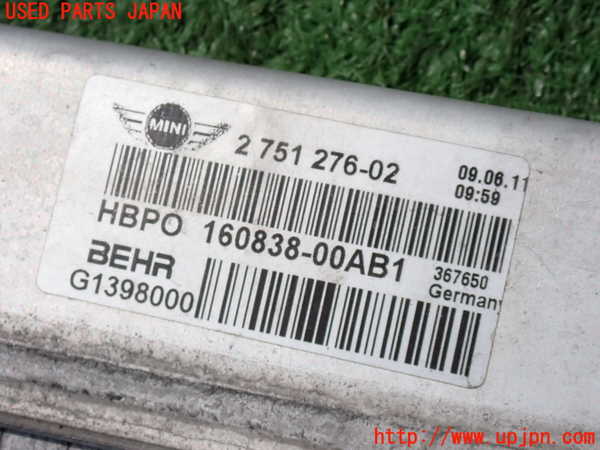 2UPJ-29702321]BMW ミニ(MINI)クーパーS クラブマン(ZG16)(R55)ラジエーター1 中古_m0003.jpg