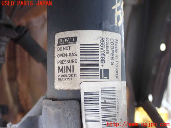 2UPJ-29705025]BMW ミニ(MINI)クーパーS クラブマン(ZG16)(R55)左フロントストラット 中古_m0002.jpg