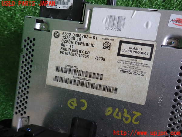 2UPJ-29706480]BMW ミニ(MINI)クーパーS クラブマン(ZG16)(R55)CDプレーヤー 中古_m0004.jpg