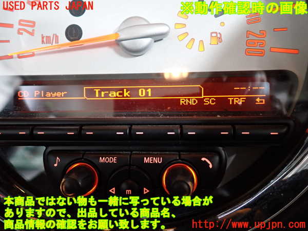 2UPJ-29706480]BMW ミニ(MINI)クーパーS クラブマン(ZG16)(R55)CDプレーヤー 中古_m0005.jpg
