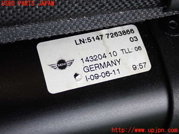2UPJ-29707761]BMW ミニ(MINI)クーパーS クラブマン(ZG16)(R55)トノカバー1 中古_m0003.jpg