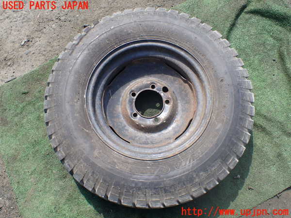 1UPJ-29749031]三菱ジープ(J24)タイヤ　ホイール　1本① 7.00-16LT 中古_m0004.jpg