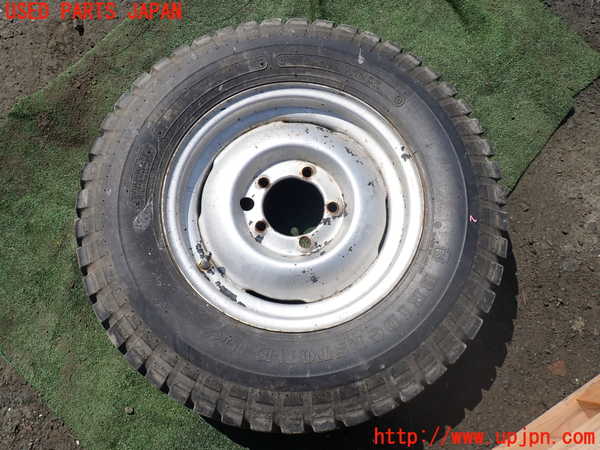 1UPJ-29749032]三菱ジープ(J24)タイヤ　ホイール　1本② 7.00-16LT 中古_m0001.jpg