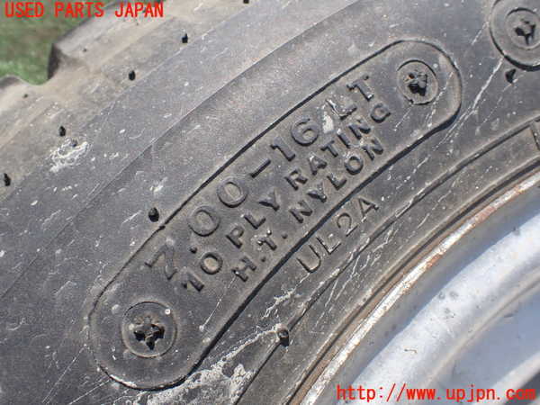 1UPJ-29749032]三菱ジープ(J24)タイヤ　ホイール　1本② 7.00-16LT 中古_m0003.jpg