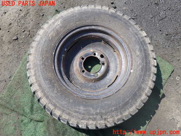 1UPJ-29749032]三菱ジープ(J24)タイヤ　ホイール　1本② 7.00-16LT 中古_m0004.jpg