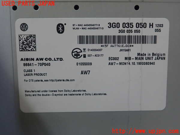 1UPJ-29756589]VW・T-Cross(ティークロス)(C1DKR)カーナビゲーション 中古_m0002.jpg