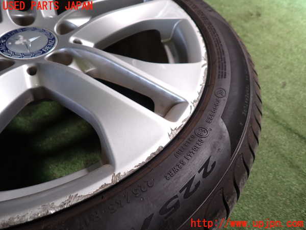 1UPJ-29769037]ベンツ C180 ステーションワゴン S204(204249)タイヤ　ホイール　1本② 225/45R17 中古_m0003.jpg