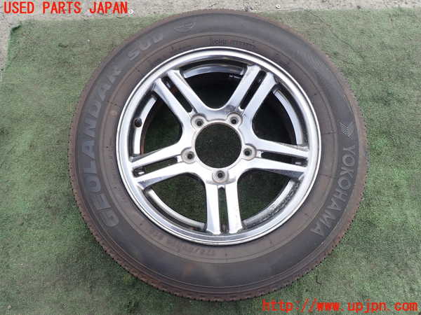 1UPJ-29809031]ジムニー(JB23W)タイヤ　ホイール　1本① 175/80R16 中古_m0001.jpg