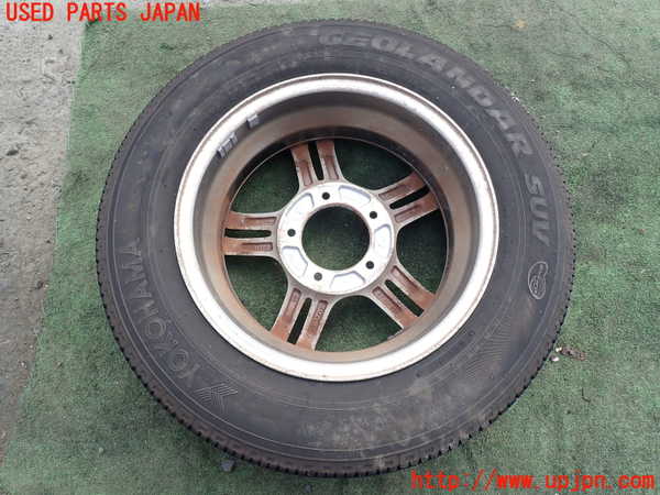 1UPJ-29809031]ジムニー(JB23W)タイヤ　ホイール　1本① 175/80R16 中古_m0003.jpg