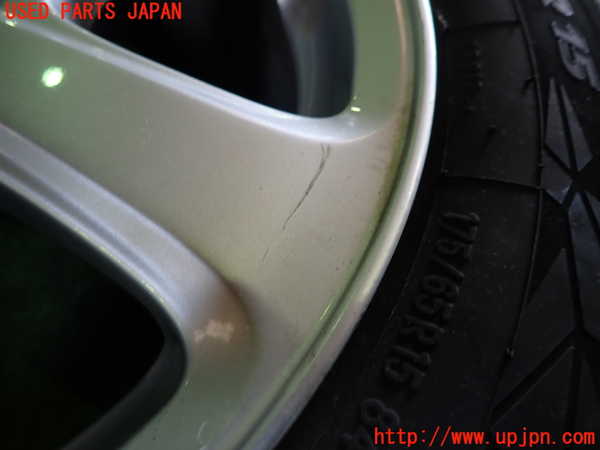 1UPJ-29819025]カローラ フィールダー ハイブリッド(NKE165G)社外タイヤ　ホイール　4本セット 175/65R15 中古_m0002.jpg