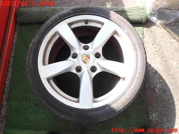2UPJ-29899041]ポルシェ・ケイマン(98720)タイヤ　ホイール　1本① 235/40ZR1 中古 (987c型)_m0001.jpg