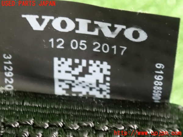 2UPJ-29927155]ボルボ・V40(MD4204T)右2列目シートベルト 中古_m0003.jpg
