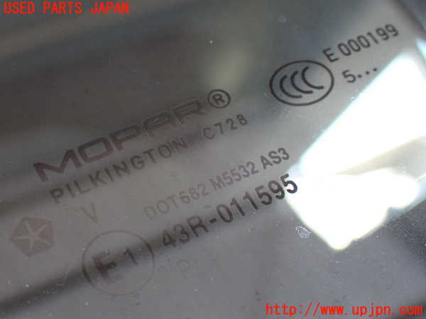 2UPJ-29931382]ジープ・レネゲード(BU14)左クォーターガラス 中古(43R-011595 M5532)_m0002.jpg
