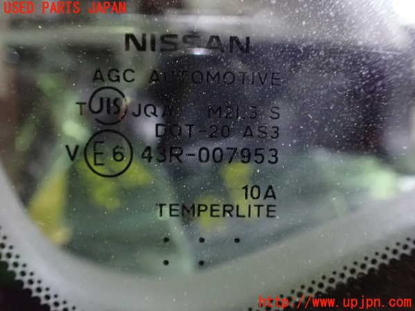 1UPJ-29951382]エクストレイル(NT32)左クォーターガラス AGC M2L3 中古_m0002.jpg